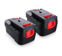 HPB18 18V 4.8Ah 4800mAh NI-MH 2 PACK Replacement for Black and Decker 18V Battery Compatible with B&D Battery 18V Tools HPB18 BA18 A1718 A18NH A18E 244760-00 Batteries