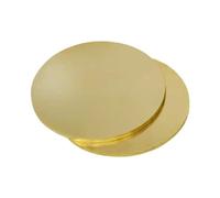 Hpb62 4Pcs-OD0.39"-7.87"/Thickness 0.5-3mm Round Brass Sheet Round Circle Disc Brass Metal Stamping Blanks for Metal Stamping and Jewelry Making (1.5 * 80mm)