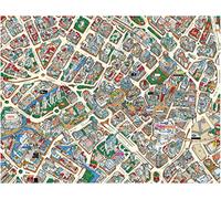 HPC Cityscapes Street Map Of Birmingham 400 Piece Jigsaw Puzzle 470mm x 320mm