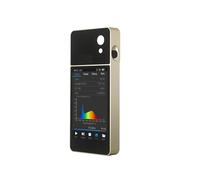 HPCS320 Handheld Light Spectrometer With Touch Screen Display High Precision Mini Spectrum Analyzer 380-780nm Lux Illuminance Meter for Plant Growth Lab