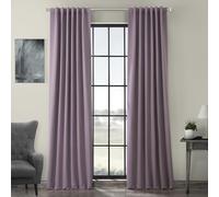 HPD Half Price Drapes Curtain For Room Darkening 50 X 108 (1 Panel), BOCH-201609-108, Purple Rain