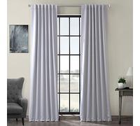 HPD Half Price Drapes Curtain For Room Darkening 50 X 120 (1 Panel), BOCH-144105-120, Fog Grey