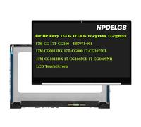 HPDELGB Replacement for HP Envy 17-CG 17T-CG 17M-CG 17T-CG100 17M-CG0013DX 17T-CG000 17-CG1075CL 17M-CG1013DX 17-CG1065CL 17-CG1029NR L87971-001 17-cg1xxx LCD Touch Screen Display Digitizer Assembly