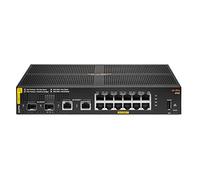 HPE Aruba 6100 12G Switch JL679A - Class 4 PoE, 2x SFP+, 139W, L3 Managed