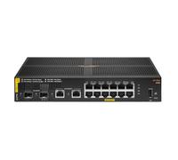 HPE Aruba 6100 12G Class4 PoE 2G/2SFP+ 139W Managed Switch (JL679A)