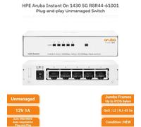 Hewlett Packard Enterprise Aruba Instant On 1430 5G Unmanaged L2 Gigabit Ethernet (10/100/1000) White