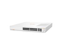 HPE Aruba Networking Networking Instant On Switch 20p Gigabit CL4 4p Gigabit CL6 PoE 2p 10GBT 2p SFP+ 370W 1960