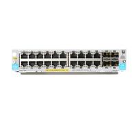 HPE Aruba Networking 20-port 10/100/1000BASE-T PoE+ / 4-port 1G/10GbE SFP+ MACsec v3 zl2 Module