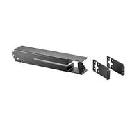 HPE Aruba Networking 2930F 8-port Cable Guard. Product colour: Black