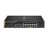 HPE Aruba Networking 6100 12G Class4 PoE 2G/2SFP+ 139W Managed L3 Gigabit Ethernet (10/100/1000) Power over Ethernet (PoE) 1U Black