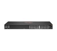 HPE Aruba Networking 6100 24G 4SFP+ Managed L3 Gigabit Ethernet (10/100/1000) 1U Black