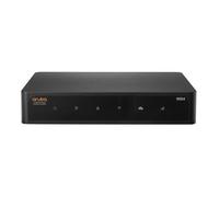 HPE Aruba Networking 9004 (RW) 4-Port GbE RJ45 2K Clients - 32 APs Gateway Black Desktop/Rack mounting LAN Status WAN WLAN 1001000 Mbit/s 3DES AES RJ-45