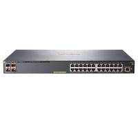 HPE Aruba Networking Aruba 2540 24G PoE+ 4SFP+ Managed L2 Gigabit Ethernet (10/100/1000) Power over Ethernet (PoE) 1U Grey