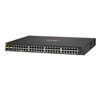 HPE Aruba JL675A 6100 48-Port 4SFP+ L3 Managed PoE Switch - Up to 370 - HPE Aruba Networking