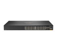 HPE Aruba Networking Aruba 6300F 24-port 1GbE & 4-port SFP56 Managed L3 Gigabit Ethernet (10/100/1000) 1U Grey