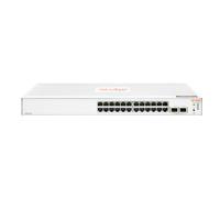 HPE Aruba Instant On 1830 24-Port Managed Gigabit Switch - 24x1G, 2x SFP, Fanless (UK Cord)