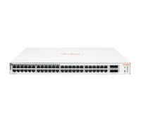 HPE Aruba Instant On 1830 48x1G Smart-managed PoE Switch - 24x CL4 PoE (370W), 4x SFP, Fanless, UK