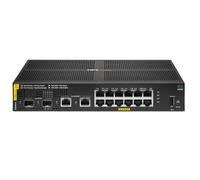 HPE Aruba Networking Aruba 6000 12G Class4 PoE 2G/2SFP 139W Managed L3 Gigabit Ethernet (10/100/1000) Power over Ethernet (PoE) 1U