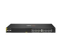 HPE Aruba Networking CX 6000 24p 10M/100M/1G Class4 PoE 4p SFP 1G 370W Switch