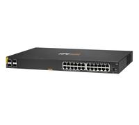 HPE Aruba Networking CX 6000 24p 10M/100M/1G Class4 PoE 4p SFP 1G 370W Switch