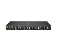 HPE Aruba Networking CX 6000 48G Class4 PoE 4SFP 370W Switch Managed L2 Gigabit Ethernet (10/100/1000) Power over Ethernet (PoE) Rack mounting 1U