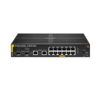 HPE Aruba Networking CX 6100 12G Class4 PoE 2G/2SFP+ 139W Switch Managed L3 Gigabit Ethernet (10/100/1000) Power over Ethernet (PoE) Rack mounting 1U
