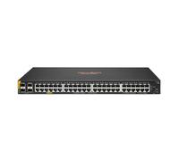 HPE Aruba Networking CX 6100 48G Class4 PoE 4SFP+ 370W Switch Managed L3 Gigabit Ethernet (10/100/1000) Power over Ethernet (PoE) Rack mounting 1U