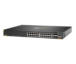 HPE Aruba Networking CX 6200F 24G Class-4 PoE 4SFP+ 370W Switch
