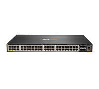 HPE Aruba Networking CX 6300M 48-port Smart Rate 1/2.5/5GbE Class 6 PoE and 4-port SFP56 Switch