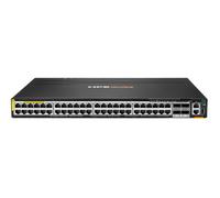 HPE Aruba Networking CX 6300M 48p SR10 1G/2.5G/5G/10G PTP/AVB Class8 PoE and 4p