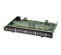 HPE Aruba Networking CX 6400 48-port 1GbE Class 4 PoE and 4-port SFP56 v2 Module