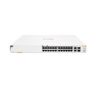 HPE Aruba Networking Networking Instant On Switch 20p Gigabit CL4 4p Gigabit CL6 PoE 2p 10GBT 2p SFP+ 370W 1960