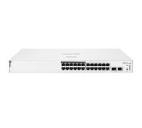 HPE Aruba Instant On 1830 24G 24-Port Gigabit PoE+ with SFP L2 Smart Managed Rack-mountable Switch 195W