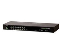 HPE ATEN CS1304 G2 0x1x4 Analog KVM switch Rack mounting Black