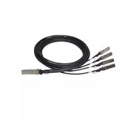 HPE Networking Comware X240 40G QSFP+ to 4x10G SFP+ 5m Direct Attach Copper Splitter Cable