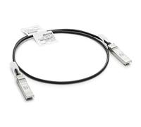 HPE Aruba Networking Networking Instant On 10G SFP+ to SFP+ 1m Direct Attach Copper Cable. Cable length: 1 m Connector 1: SFP+ Connector 2: SFP+