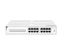 HPE Aruba Instant On Switch 1430 R8R48A 16x1G Class4 PoE 124W Unmanaged Fanless UK Cord