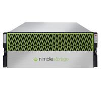 HPE Nimble Storage SF300 2x10GbE 21x10TB HDD 3x3.84TB & 3x1.92TB Flash disk array 210 TB Rack (4U)