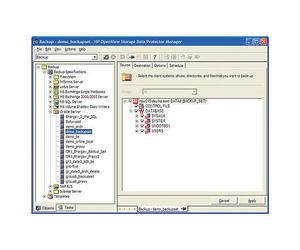 HPE OpenView Storage Data Protector On-line Backup for Windows E-LTU Network storage