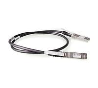 HPE X242 10G SFP+ 1m coaxial cable Direct Attach Copper SFP+ Black