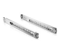 HPE X414 1U Universal 4-Post Rack Mount Kit (J9583B) - Heavy Duty Adjustable Steel (HPE 1U Standard (X414))
