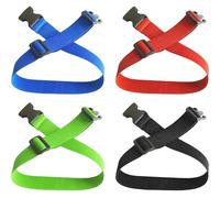 Hperu 4PCS Windproof Towel Bands Elastic Beach Chair Clips for Swimsuits, Blankets Vacation Essentials for, Pool