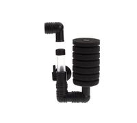 Hperu Air Sponge Filter Aquarium Biochemical Sponge Filter for Aquarium Fish Tank - Black