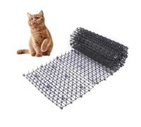 Hperu Anti Cat Spikes Cat Scat Mat with Spikes, 2m x 28cm Cat Dog Animal Spikes Repellent Deterrent Mat, Anti Cat Mat Indoor Cat Deterrent Outdoor Mat for Garden, Fence