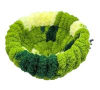 Hperu Bird Bed for Cage, Soft Warm Coral Velvet Bird Bed, Comfortable Thicken Nest, Portable Winter Sleeping, for Conure, Cockatiel, Lovebird, 6.7x6.7x3.2