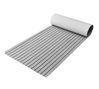 Hperu Boat Flooring, Eva Anti-Slip Boat Flooring, Self-Adhesive Marine Carpet for Yacht Pontoon Stairs Gym, Shock-Absorbing Foam Decking 94.5x17.7