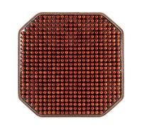 Hperu Car Beads Seat Cover Summer Car Seat Cover Wooden Bead Cool Car Cushion Mat for Home Office Summer Chair Cushion Chair Pads