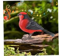 Hperu Chirping Bird, Robot Bird Electric Singing and Chirping Toy Motion and Sound Activated, Battery Operated Simulation Cute Interactive Toys for Kids, Style2