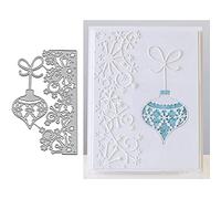 Hperu Christmas Die Cuts, Snowflake Flower Metal Die Cuts, Merry Christmas Cutting Dies, Card Making, Scrapbooking Album Decorative