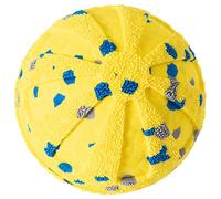 Hperu Interactive Dog Toys, Interactive Dog Ball, ETPU Chew Resistant Toy with Self-Moving Modes for Large Dogs & Aggressive Chewers, Automatic Motion Pet Toy for Indoor Play, Yellow